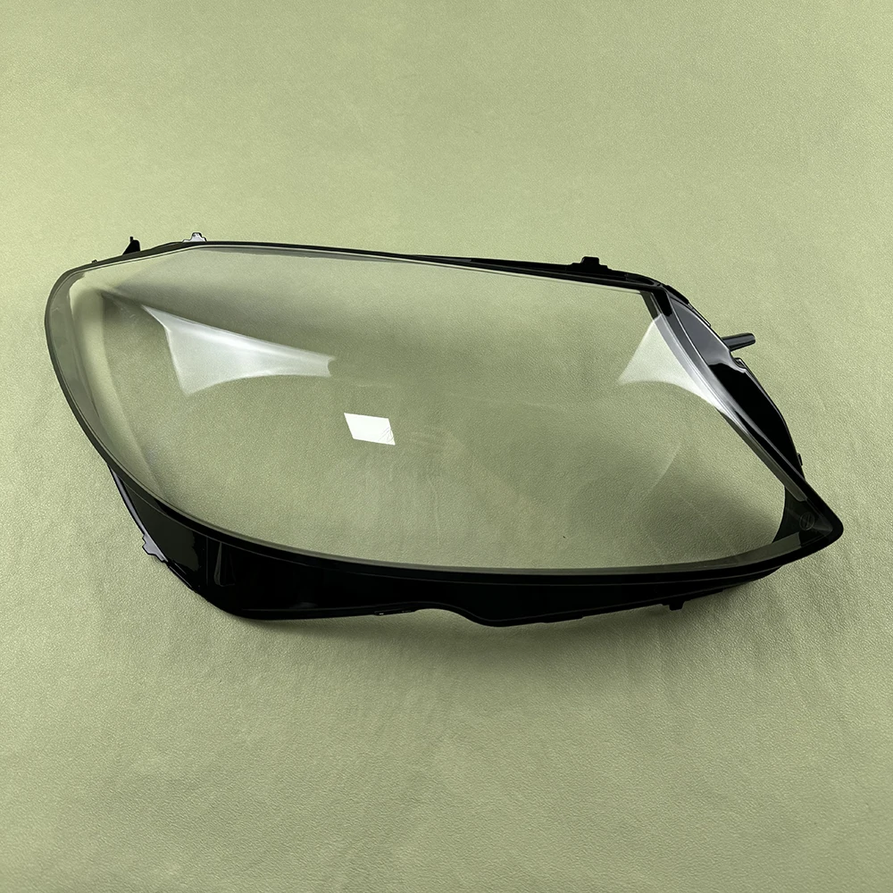 For Mercedes-Benz C-Class W205 C180 C200 C260L C280 C300 2015-2018 Lampshade Headlamp Shell Plexiglass Replace Original Lens