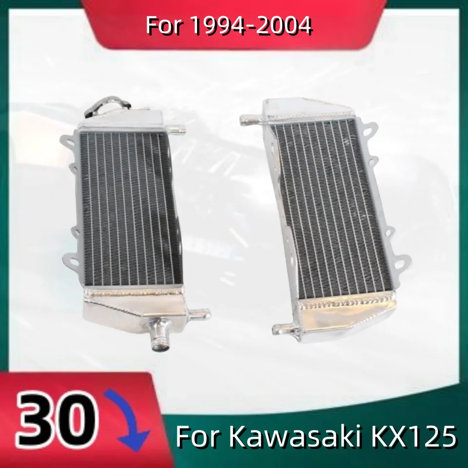 

Aluminum Radiator For Kawasaki KX125 1994-2002 / KX250 1994-2004 1994 1995 1996 1997 1998 1999 2000 2001 2002 2003 2004