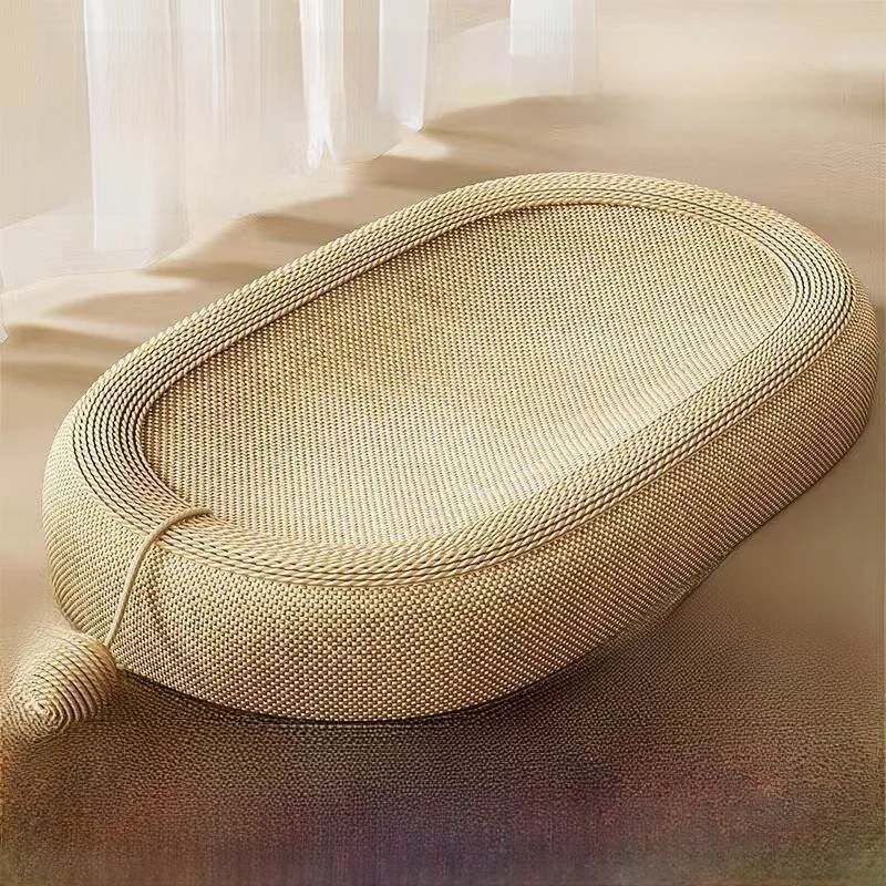 

Durabili Inteated Hemp Scratching Board Non-edding Wear-resistant Bed Toy for Kittens And s All Seasons