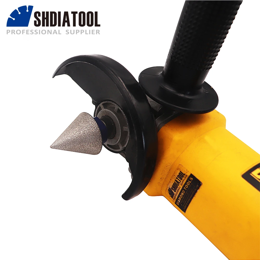 Shdiatool-ダイヤモンド研磨機,花崗岩,大理石,1ピース,日曜大工,M14用,拡大形状,ベベルカウンタートップ,タイル穴