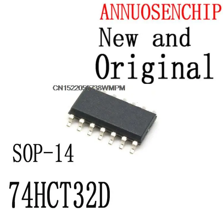 100%PCS New and Original 74HCT32 SOP-14 In stock! 74HCT32D