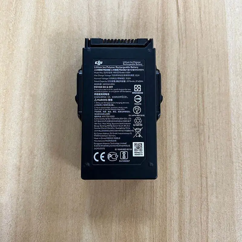11.55V 2375mAh Battery for DJI Mavic Air 1 Replacement 27.43Wh Intelligent Flight Power 21 Min Endurance
