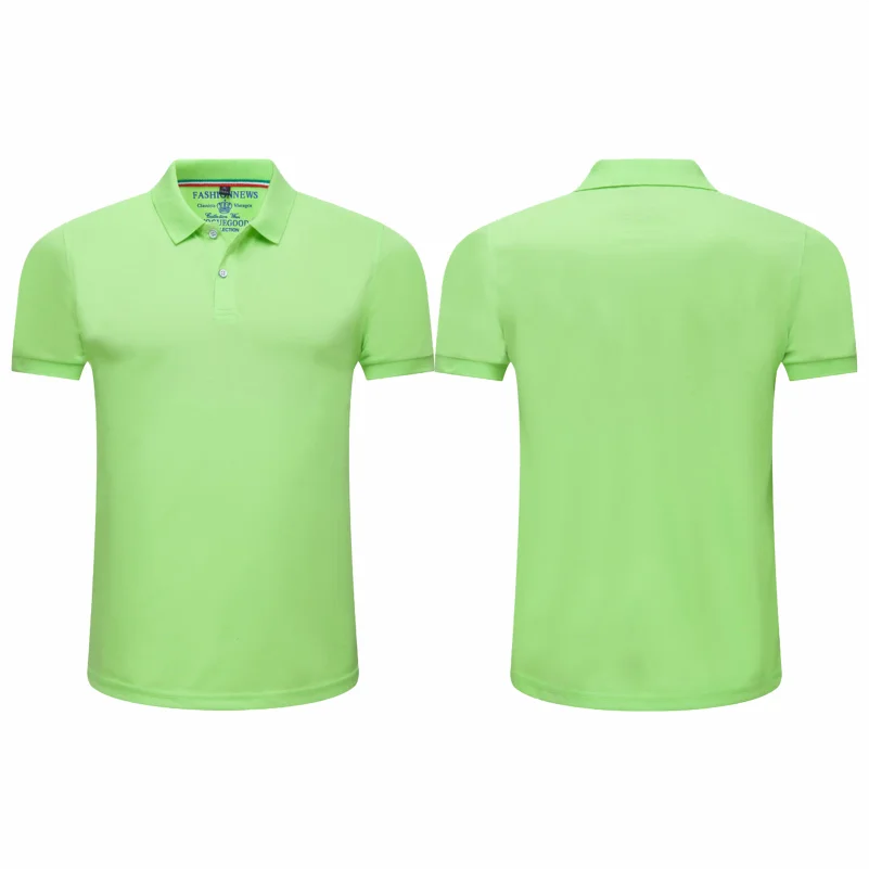 Summer Short sleeve Polo Shirt T-Shirt Solid Color New Casual Lapels Business Thin Menswear Fashion Anti-wrinkle Men Top