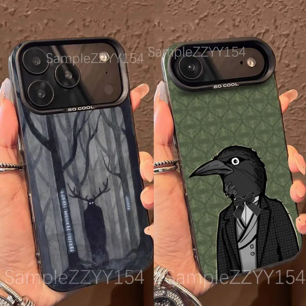 

Game Rusty Lake Phone Case For iPhone 17,16,15,14,13,12,X,8,Pro,Max,Plus,E,SE4,Air,Mini Black IMD Matte
