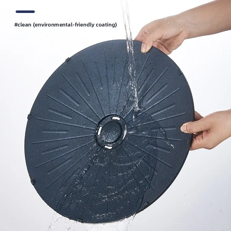 Electric grill Household smokeless barbecue grill skewer Automatic rotating barbecue pan Electric barbecue machine