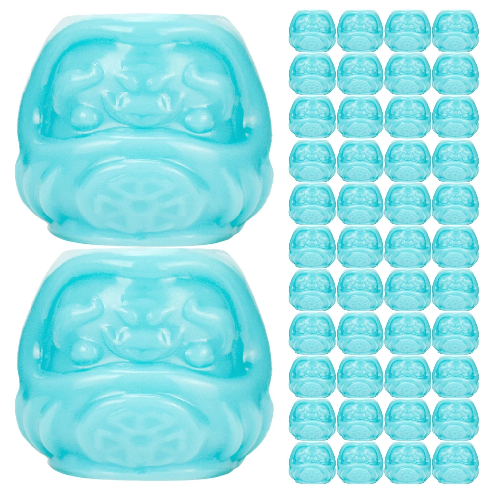 

200 Pcs Tattoo Ink Cups Blue Pigment Containers for Storing Dispensing Ink Small Size Plastic Storage Solutions