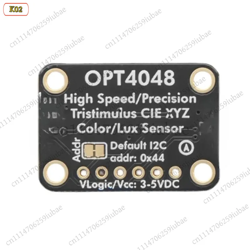 LK OPT4048 Tri-Stimulus XYZ Color & Lux Sensor Module for STEMMA QT Qwiic Light Detection Technical Parameter Version