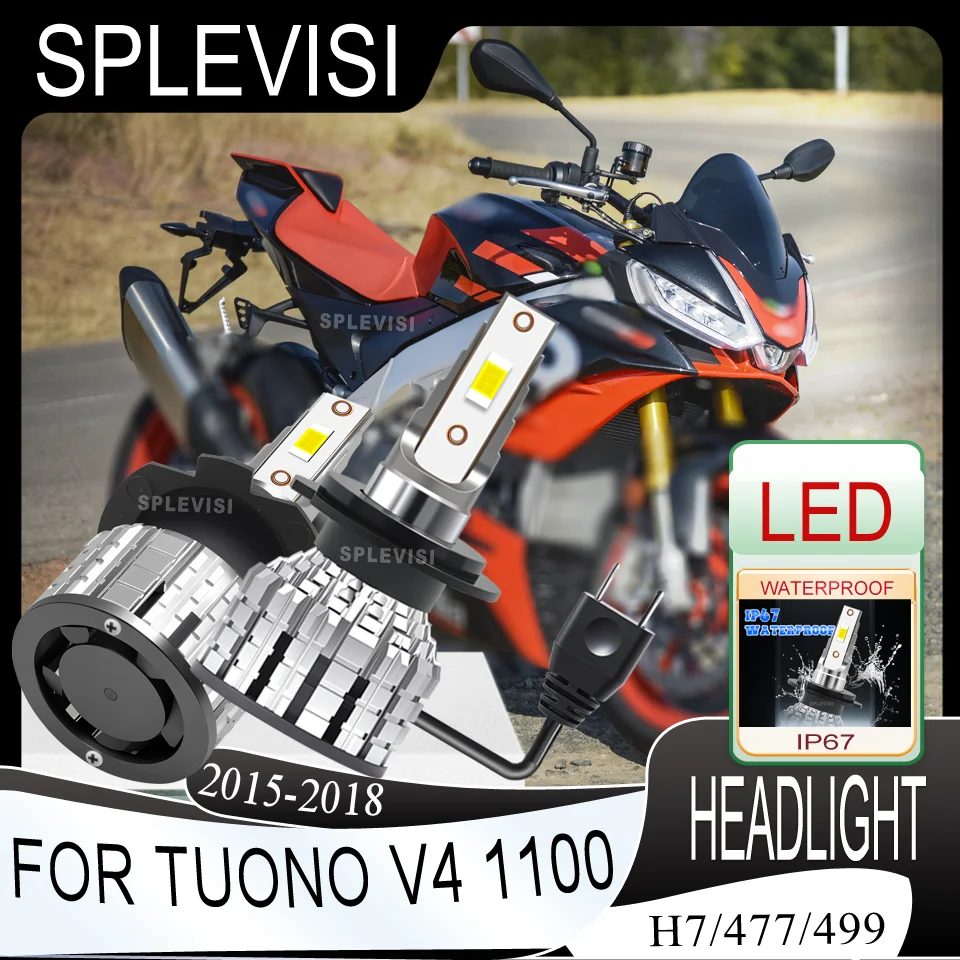 

Ensures Clear Vision Easy Installation Durable and Long-Lasting LED motorcycle Headlight For Tuono V4 1100 2015 2016 2017 2018