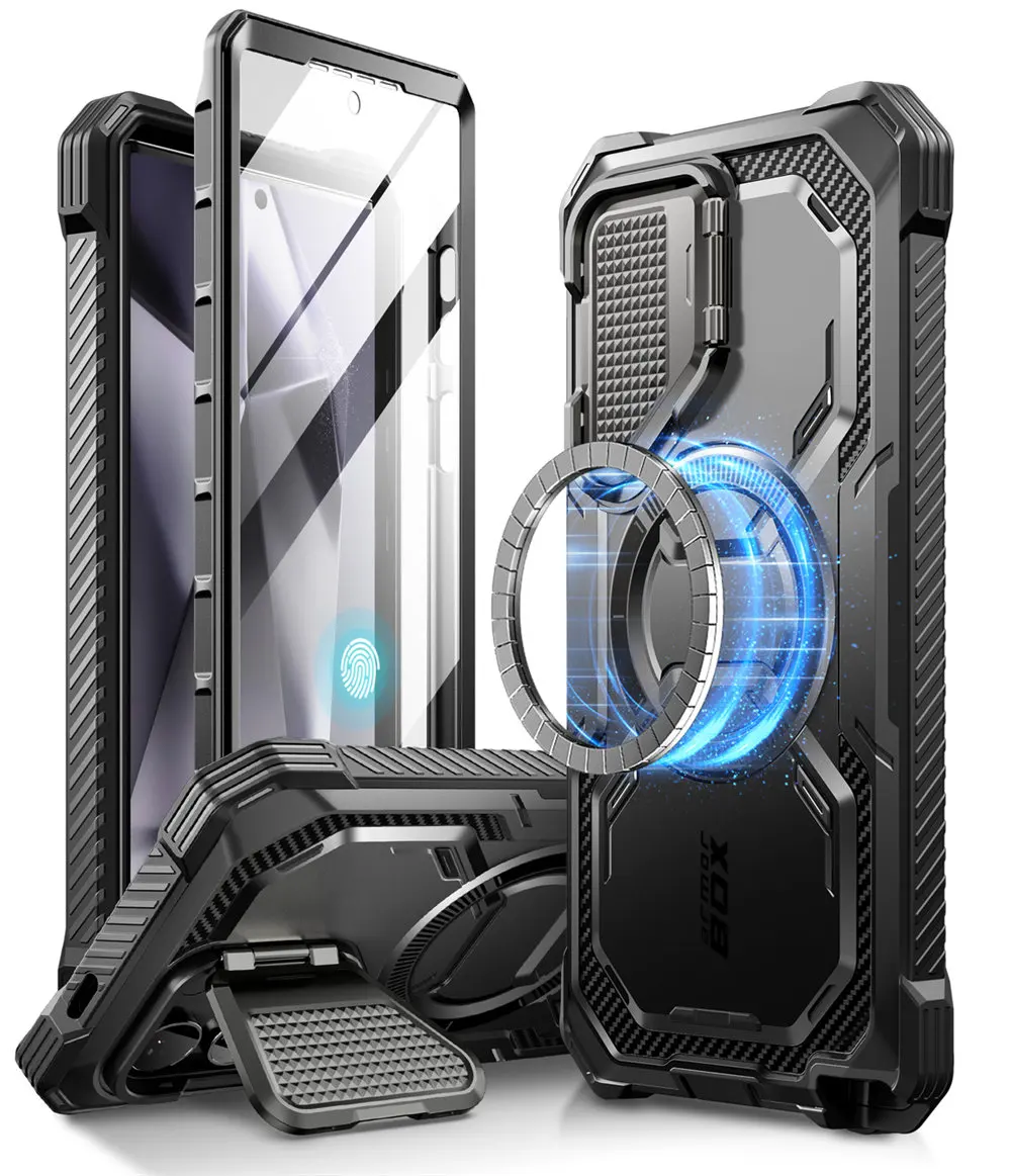 For Samsung Galaxy S24 Ultra Case (2024 Release) 6.8 inch I-BLASON Armorbox Full-Body Rugged Case with Built-in Screen Protector