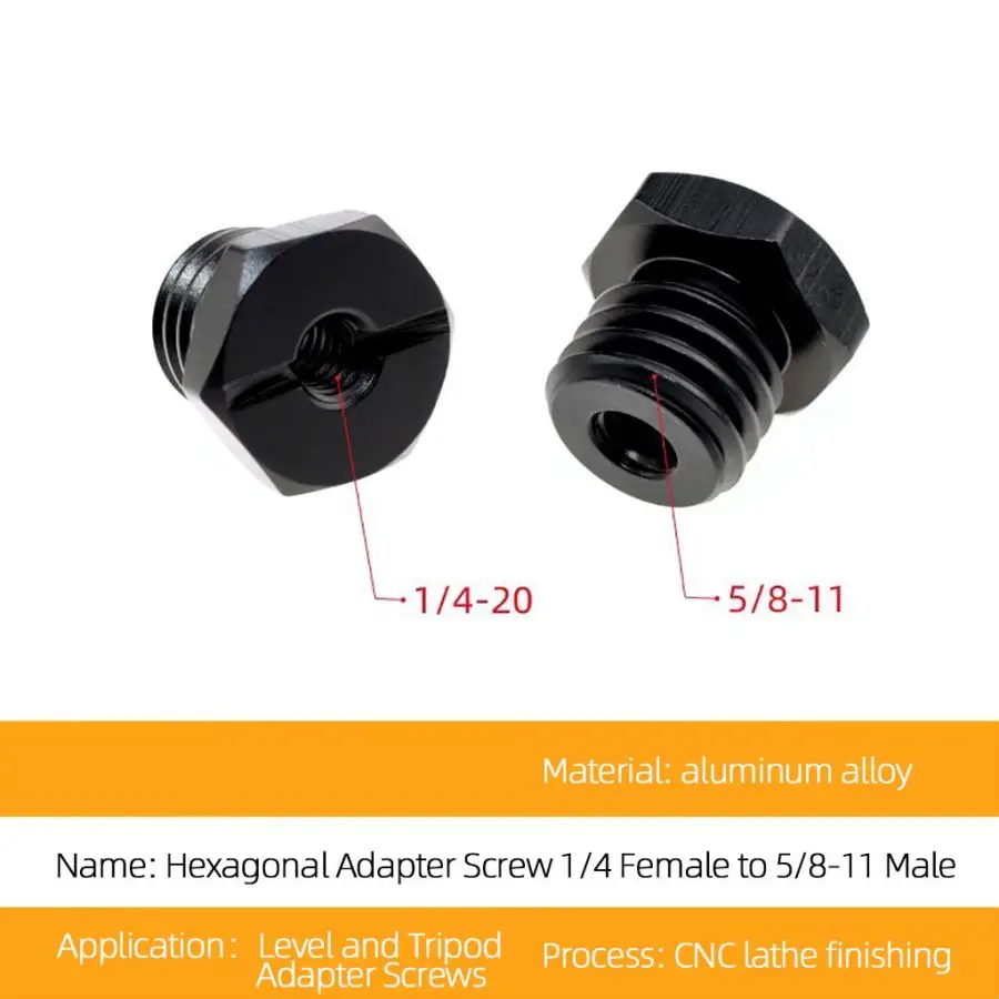 1/4 "bis 3/8" Konvertierungs schraube Grob schraube Gewinde Fotografie Montage adapter für Laser Level Stativ Buchse zu Stecker – Detail 19