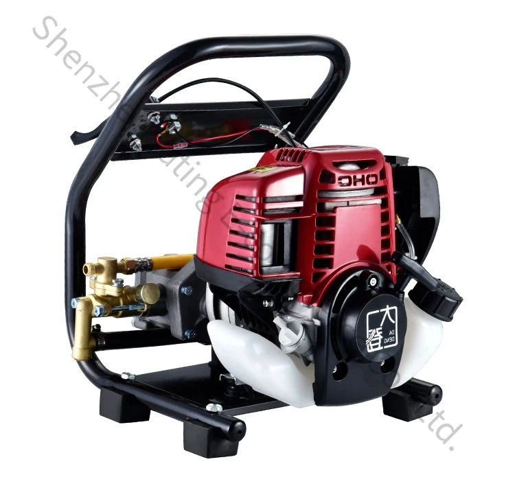 140F/GX35 Four-stroke Electric Start High-pressure Sprayer Integrated Garden Fruit Tree Disinfection Flushing Pump Sprayer