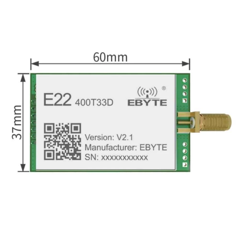 E22-400T33D E22400T33D 433MHz LoRa Module E22-400T33D-V2.1 SX1262 2W Wireless Communication