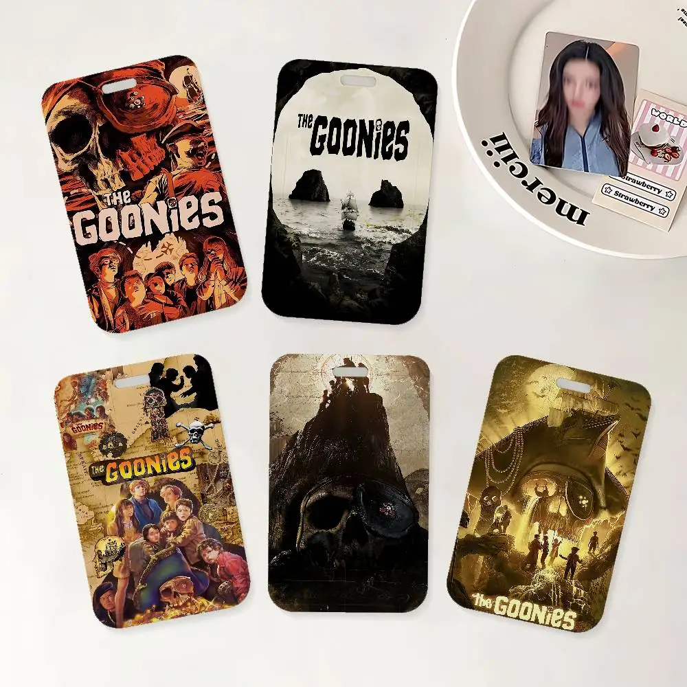 Movie The G-Goonies Ausweishalter mit Umhängeband für Büro, Schule, Namenskarten, Ausweishülle