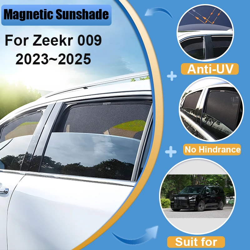 

Солнцезащитный козырек для Zeekr 009 (2023-2025): Защита лобового стекла и окон от УФ-излучения, аксессуар для автомобиля