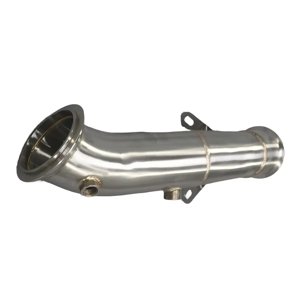 

For BMW High-Flow Downpipe for M135I M235I M435I 2014+ 3.0T Models F20 F21 F22 F30 F32 F33 F87 N55 Exhaust New Condition