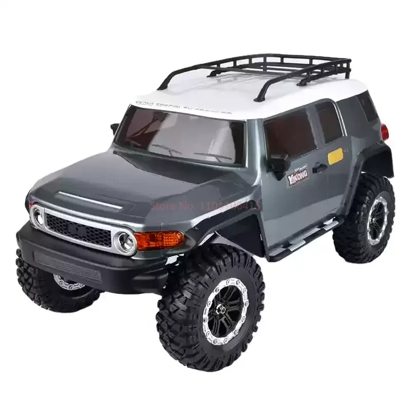 Yikong Yk4103 1:10 Fj Major Rc Control remoto coche de escalada bloqueo diferencial puentes de puerta de alto y bajo vehículo todoterreno
