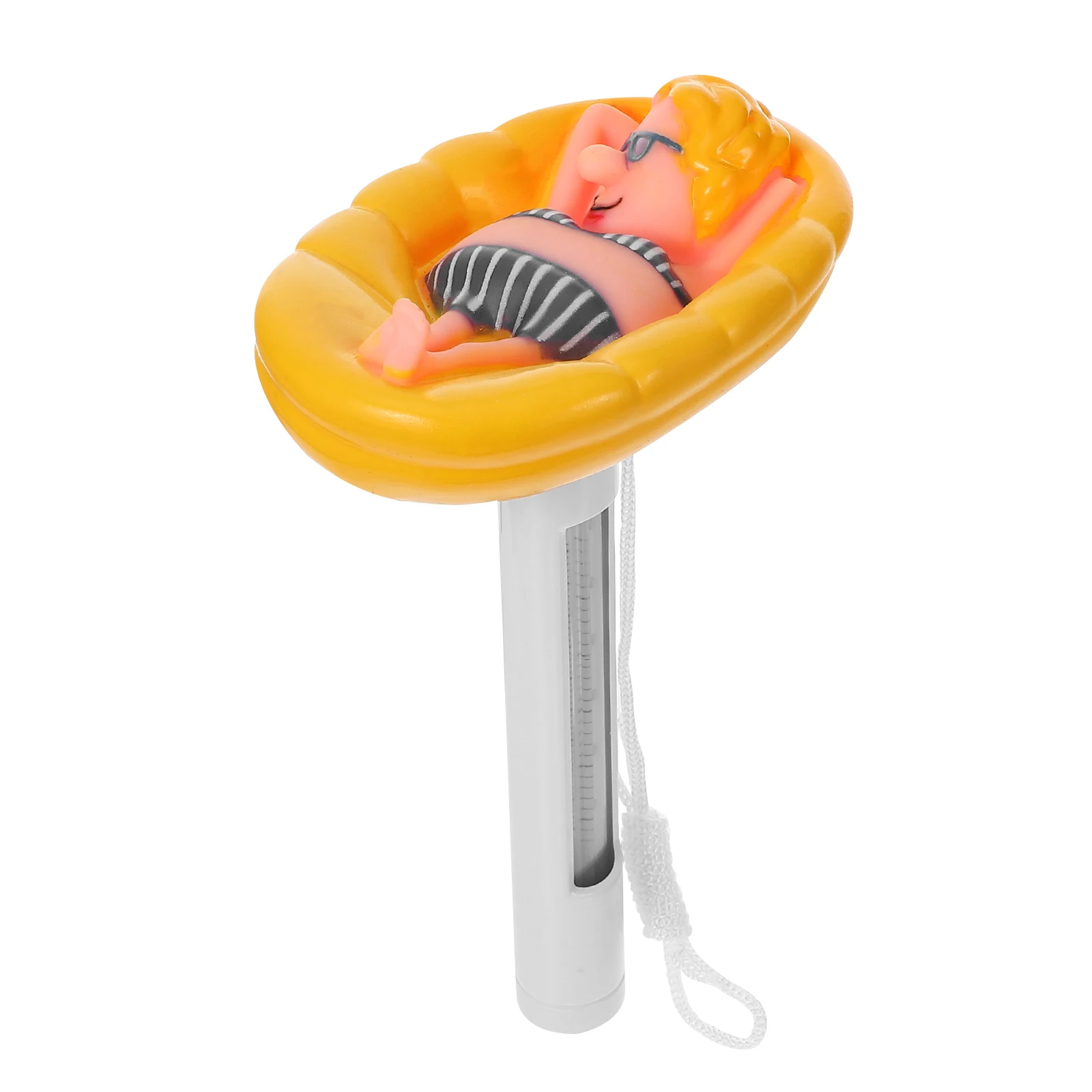 

Plastic Water for Bath Water Thermometer Floating Baby Temperature Swimming Pool Measuring Dual Display Small Size