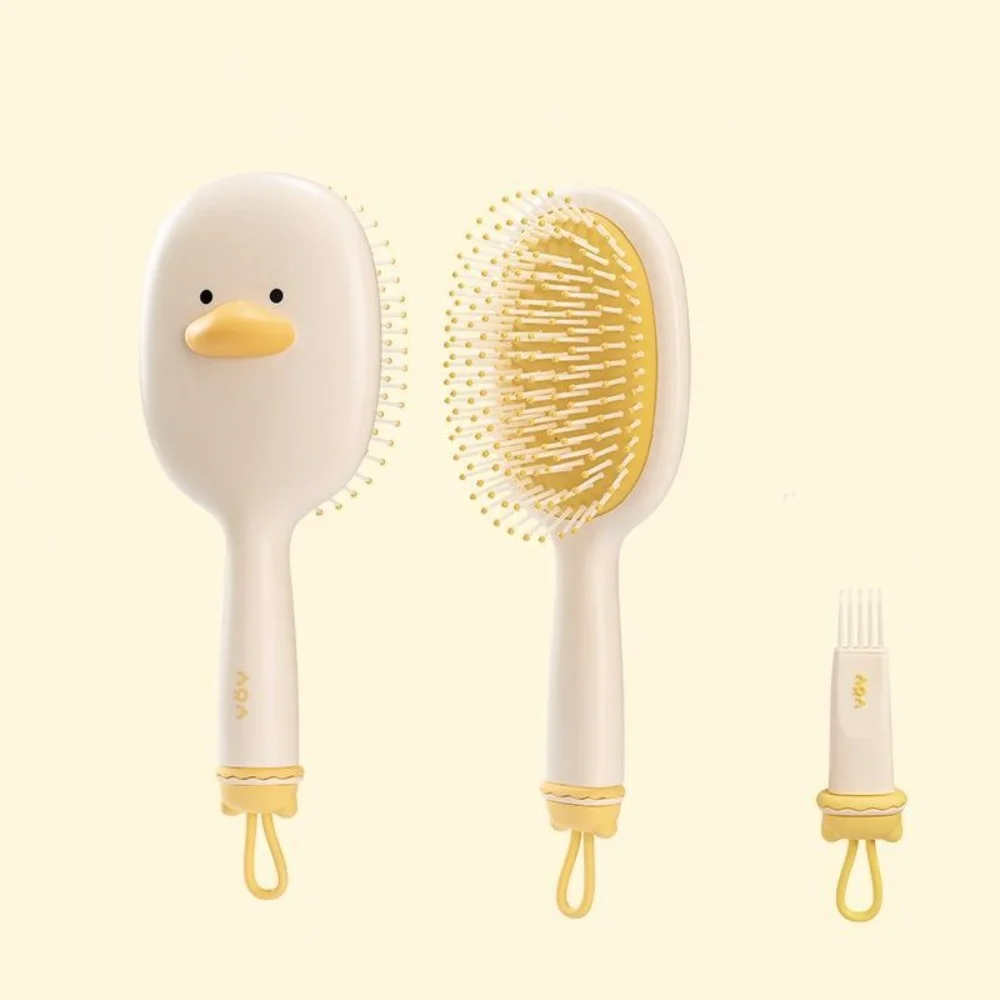 Cartoon Handle Air Cushion Hair Brush Multifunction Fluffy Hair Fluffy Air Bag Comb 360° Massage Light Weight