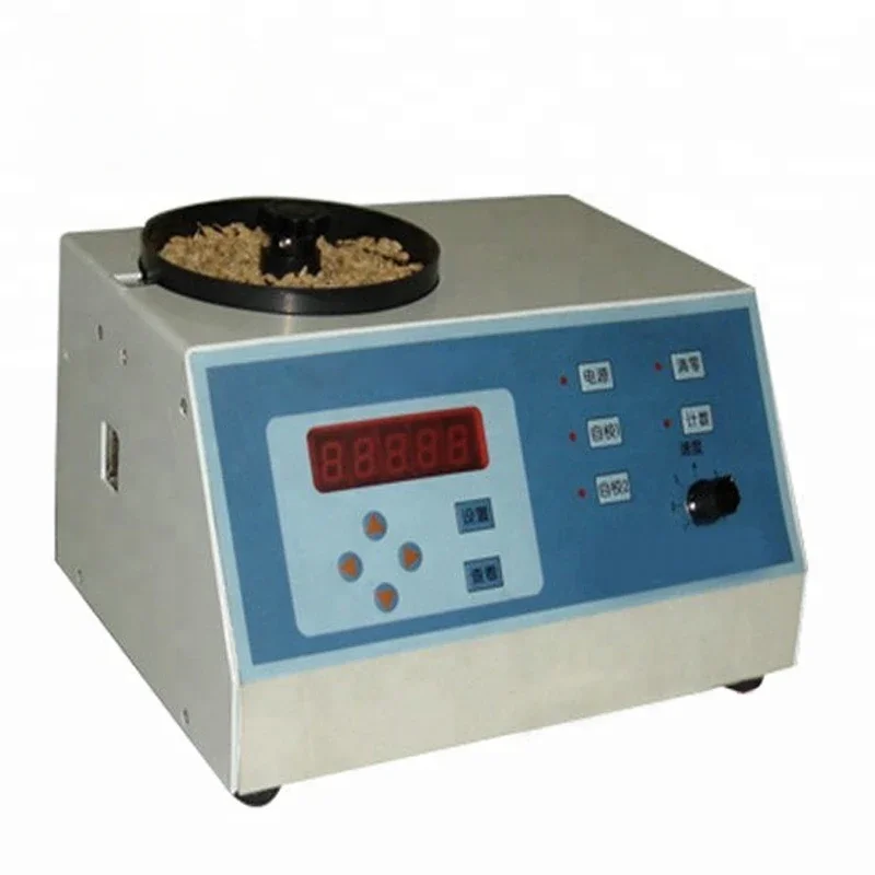 Microcomputer control seed counter Grain automatic seed counter