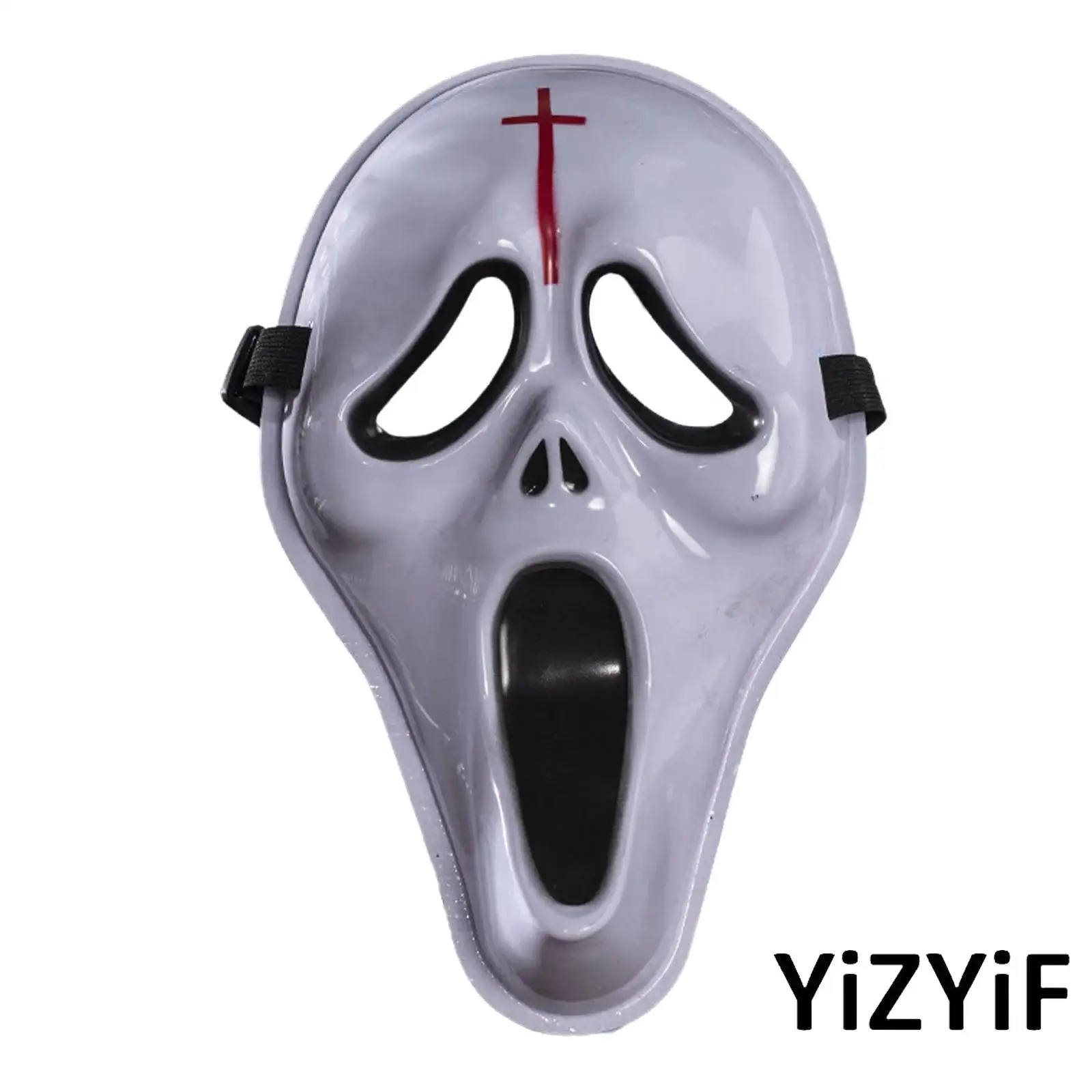 

Охлаждающая маска призрака, реквизит с удобной резинкой для вечеринок на Хэллоуин, аксессуары для косплея, страшный реквизит для конкурса