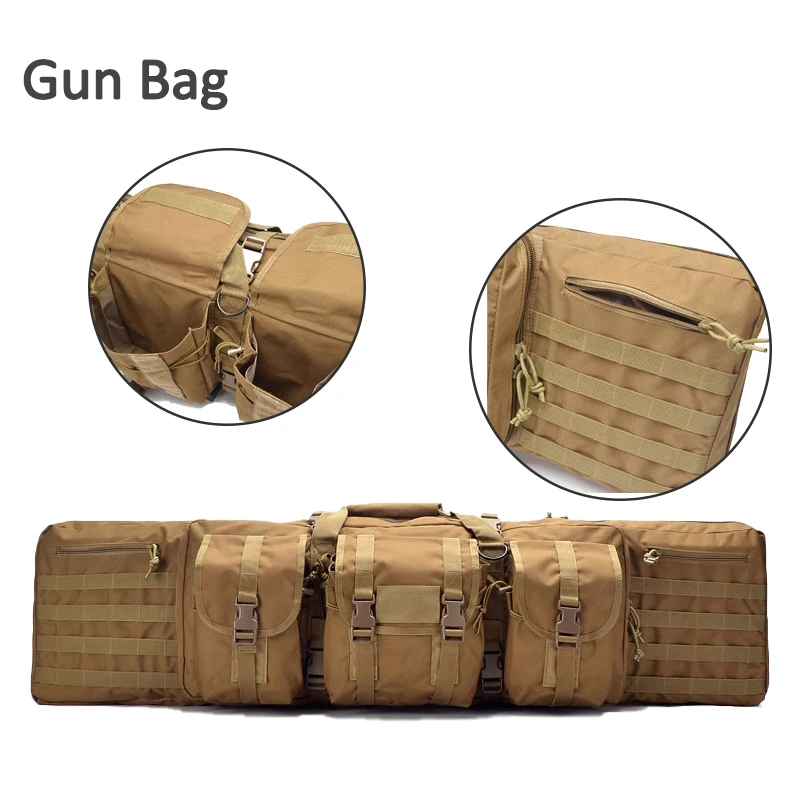 Outdoor Tactical Gun Bag Shooting Hunting Equipment Bag Rifle Air Gun Hand Bag Mohr Rifle Case Tactical 93/118cm/142cm