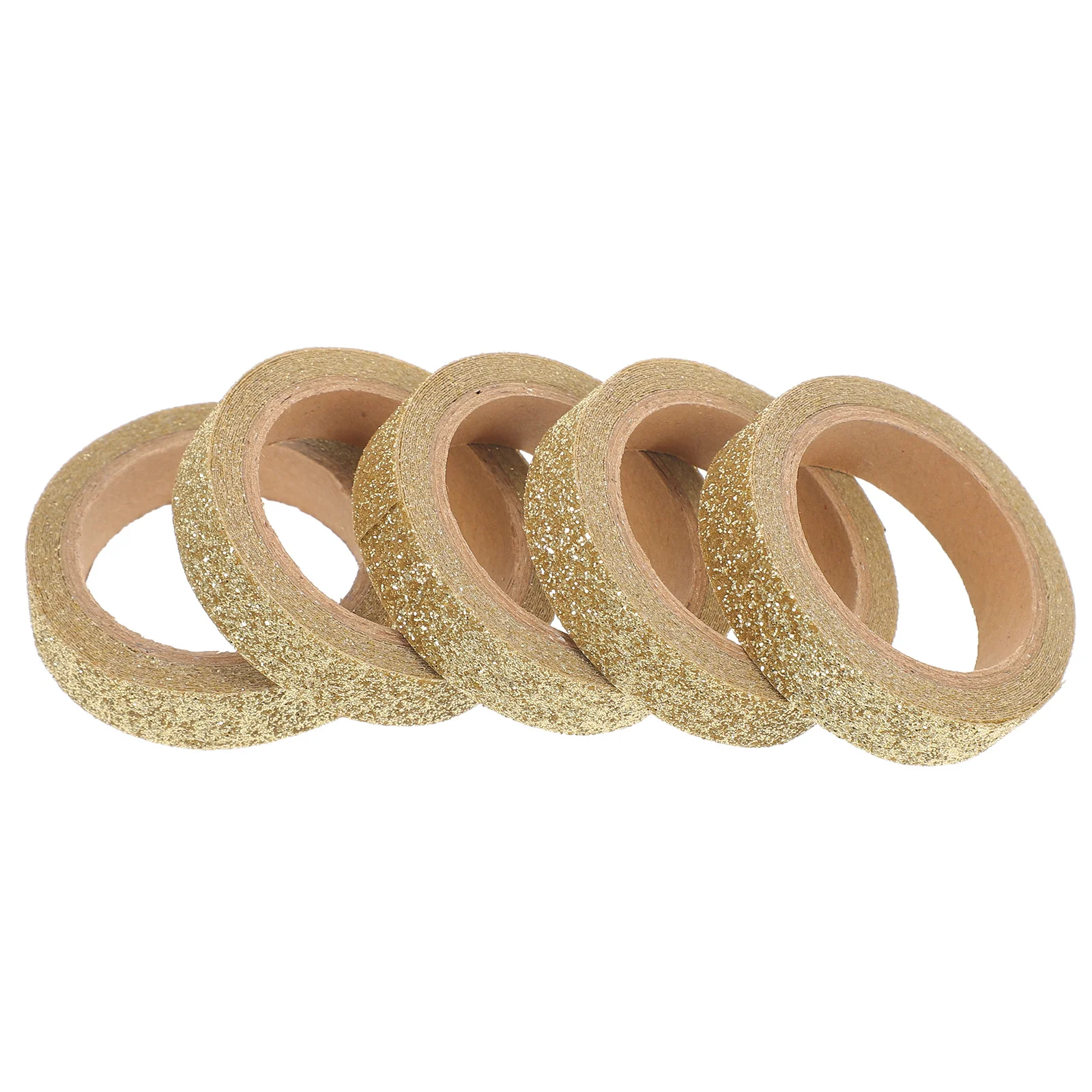 5 Rolls Delicate Washi Tape Set Strong Sticky DIY Craft Tapes for Photo Album Hand Account Gift Wrapping Decor Exquisite Washi