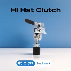 Quick Release Hi-hat Clutch Clutch Drum Set Zinc Alloy Metal for Hi Hat Cymbal Standard Jazz Drum Parts Cymbal Stand Accessories