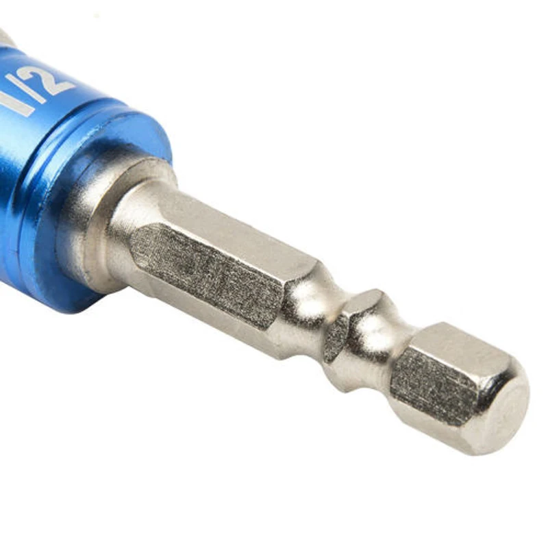 

Metal Socket Adapter Aluminum Alloy Drill Bits Hex Shank 1/4" 3/8" 1/2" Driver Tool 3pcs Hot Useful High Quality