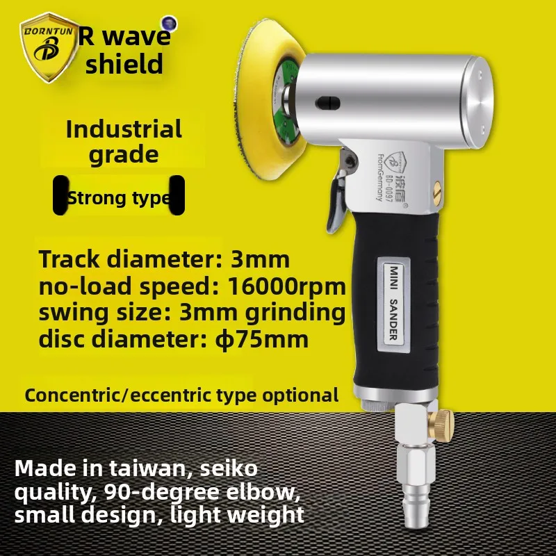 Wave Shield Pneumatic Polishing Machine, Grinding Machine, Sanding Machine, 75mm Sandpaper Machine, Sanding Machine Bd-0097