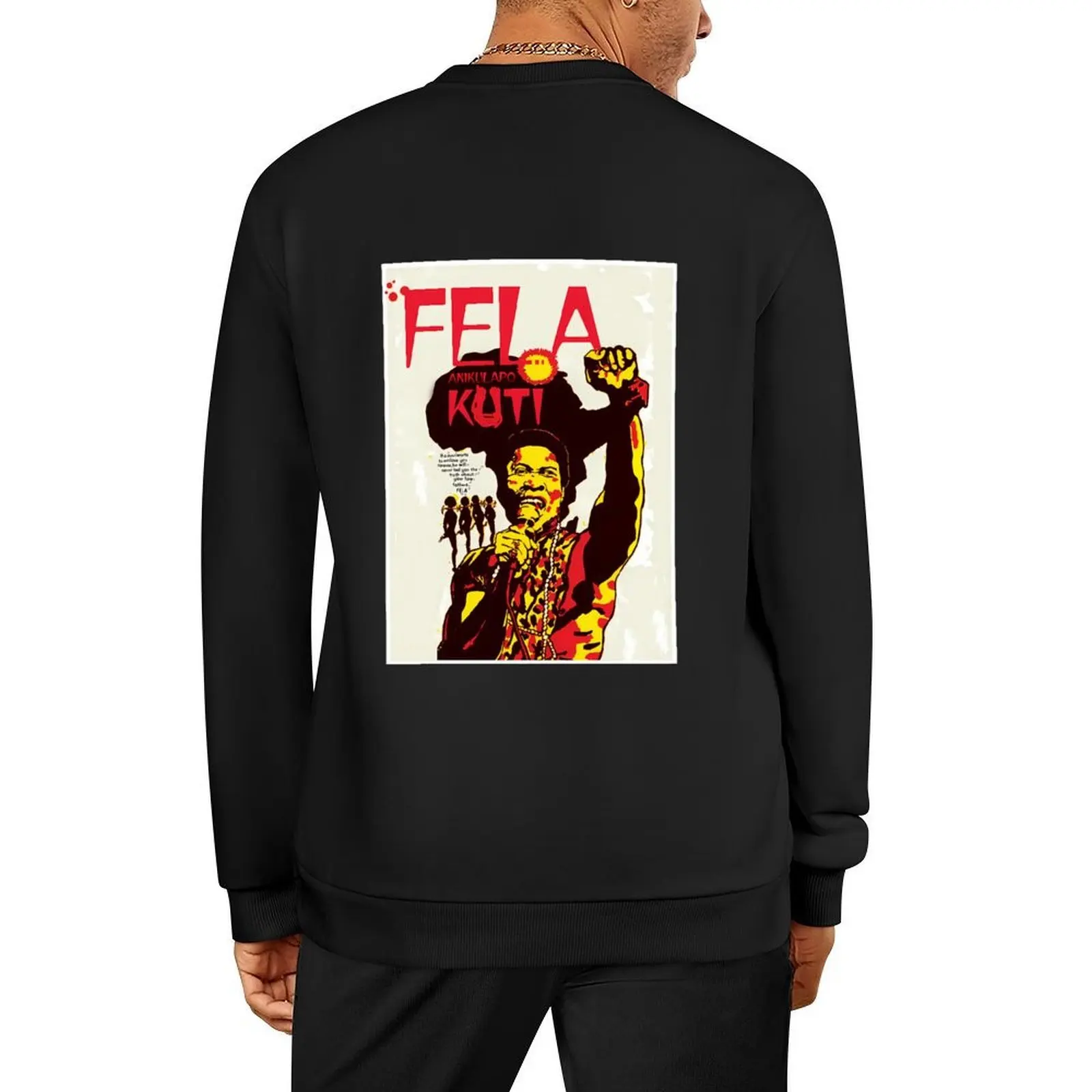 

Fela Kuti Pullover male clothes korean clothes men's autumn clothes tracksuits sweatshirts
