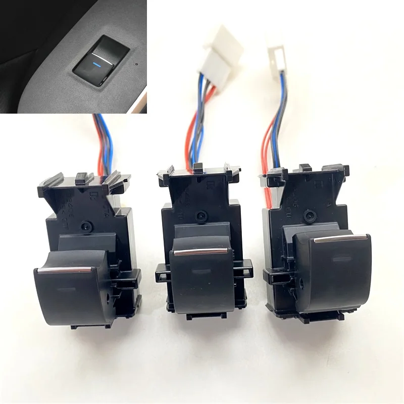 

OEM Ice Blue LED Power Single Window Switch For Toyota Yaris Cross Sienna Rav4 Chr Corolla 2023-2025 Backlight Upgrade 1-4pcs