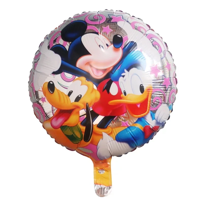 Mickey Minnie Mouse palloncini Disney Cartoon Mickey Mouse Figure Foil Balloon Baby Shower Kid Birthday Party Decorations Toy Gift