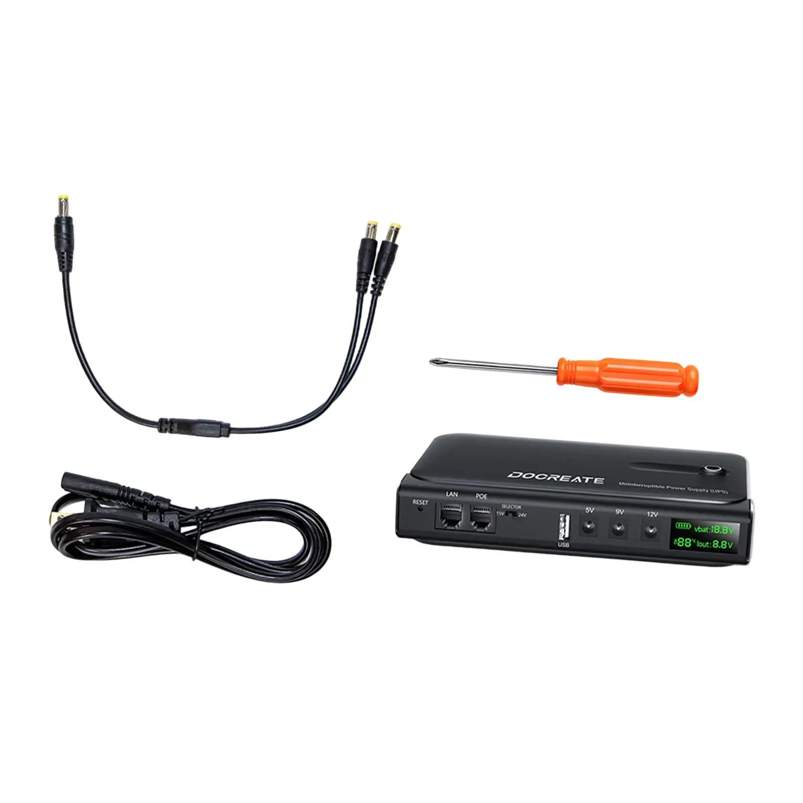 Ups Uninterruptible Power Supply Ups Battery Backup for Router Modem Tablet