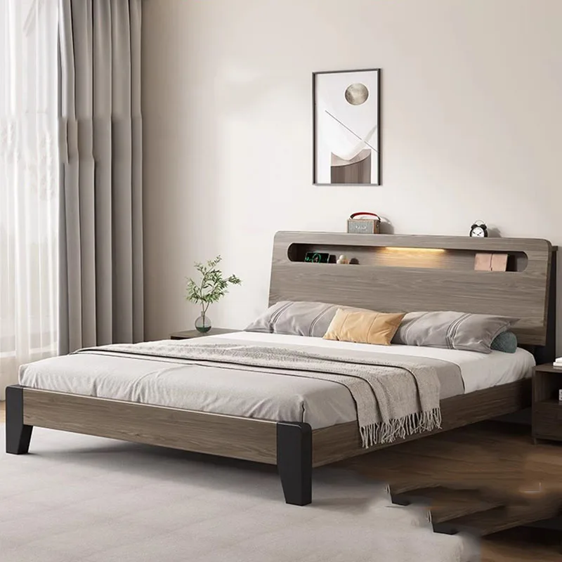 Tatami de madera para bebé, mueble de dormitorio de lujo para Hotel, salón de madera, seguro para muñecas, almacenamiento doble para acampar, cama y suelo