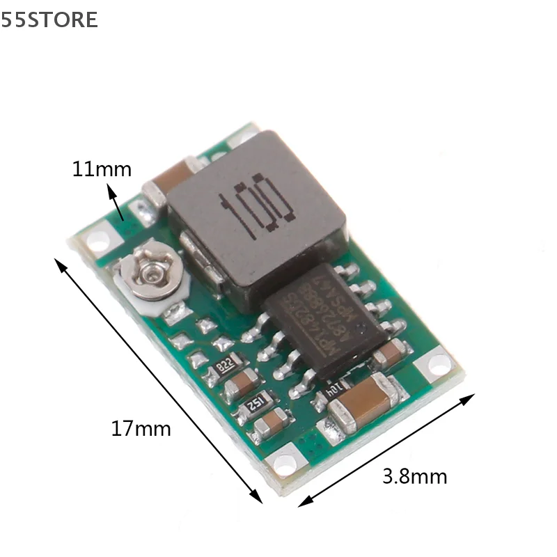 Step Down Converter Volt Regulator 3A MINI DC-DC STEP DOWN CONVERTER VOLT REGULATOR 5V-23V TO 3.3V 6V 9V 12V