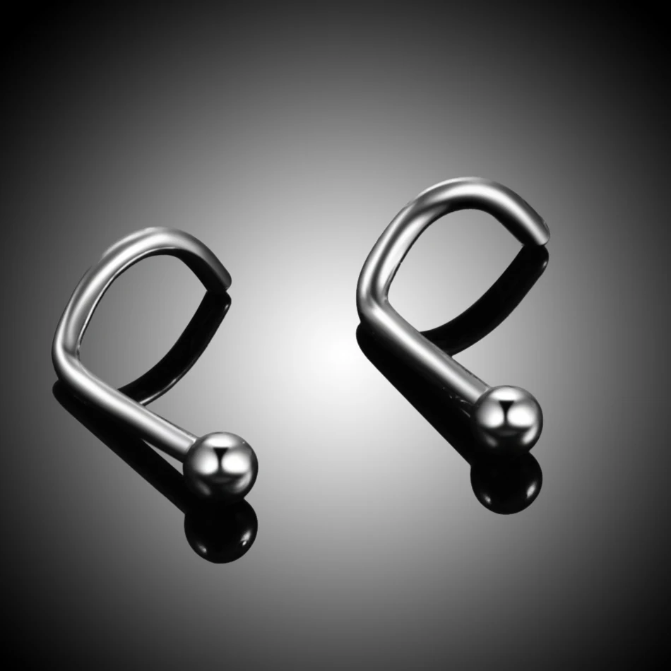 10Pcs/Lot Titanium Nose Ring Piercing 18G 20G Prong CZ Screw Nostril Piercings Nariz Lip Stud Earring Sexy Body Jewelry
