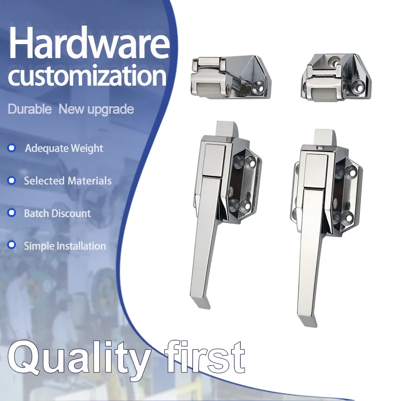 

Zinc Alloy Adjustable Handle Lock Suitable For Industrial Machinery Equipment Oven Steam Cabinet Doors