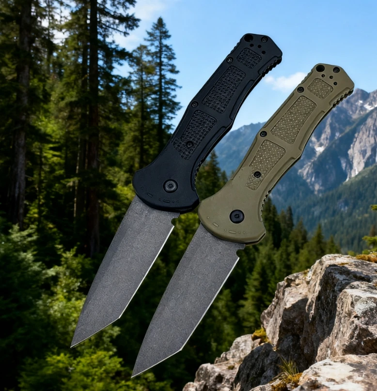 

Складной карманный нож 9070, лезвие D2, нейлоновое волокно, ручка для кемпинга, охоты, самообороны, портативные универсальные ножи EDC, инструменты