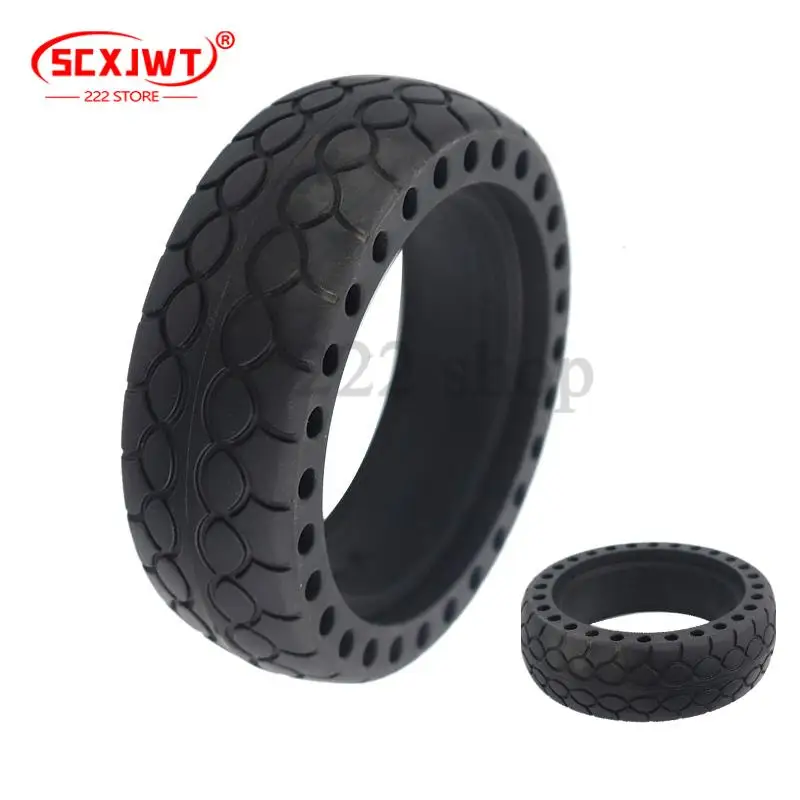 جديد عجلة سكوتر المحور الخلفي 5.5 بوصة ل Xiaomi Mijia M365 برو المحور الخلفي التخميد الإطارات الصلبة جوفاء غير إطارات هوائية العسل
