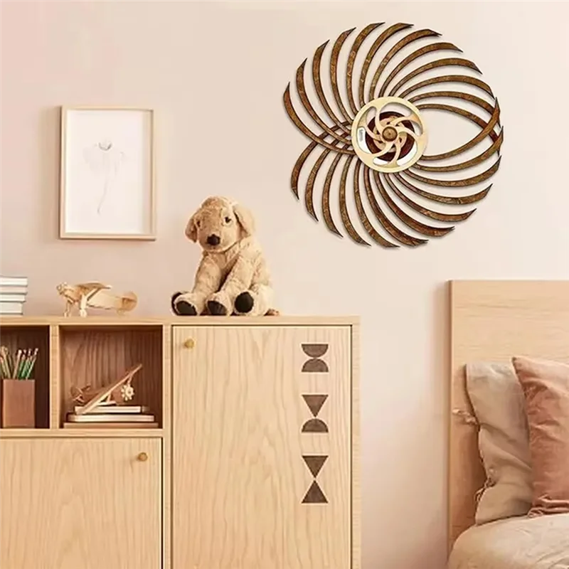 

【Limited-Stock!】Handmade Retro Dynamic Sculpture Dynamic Wall Art Wooden Windmill Home Decoration Crafts