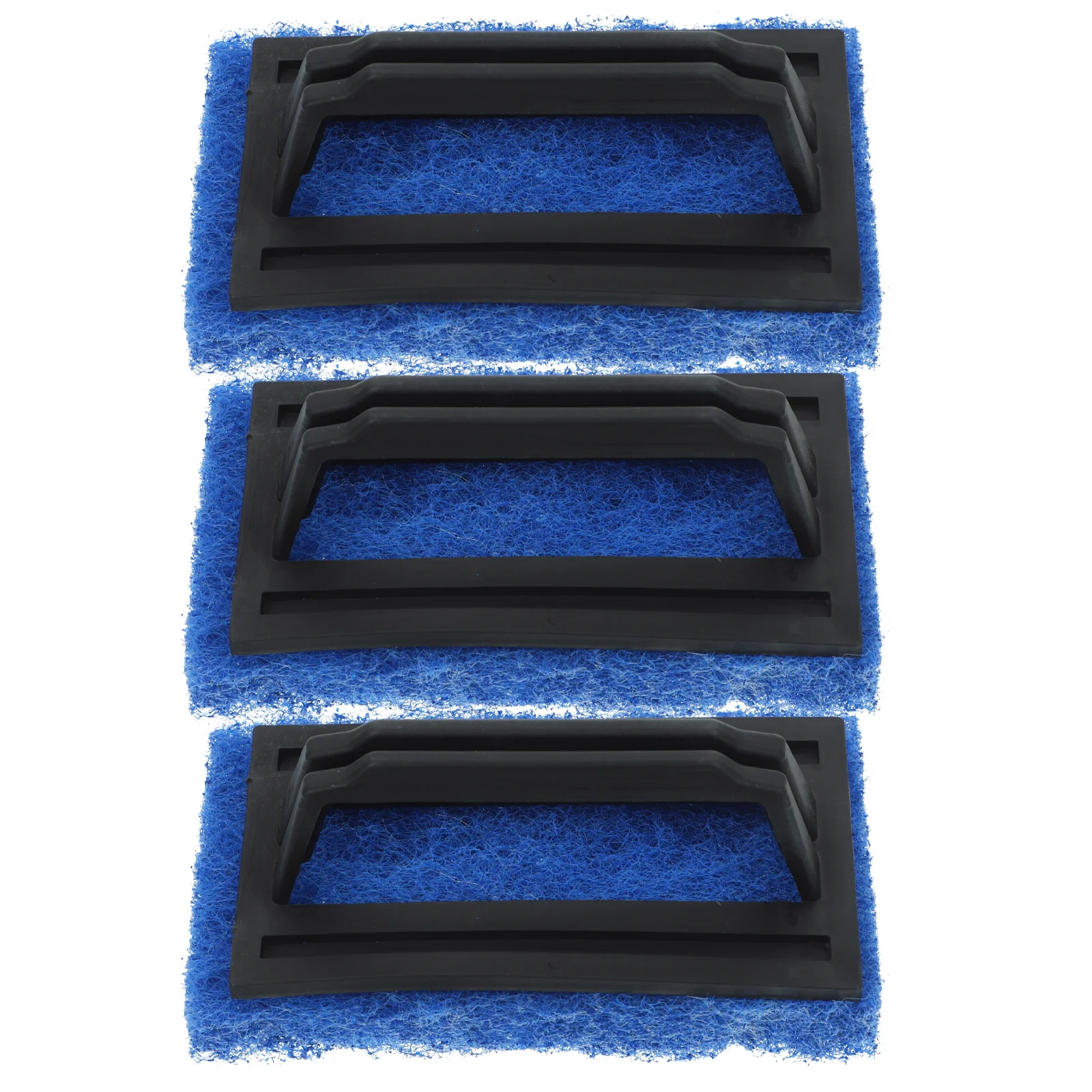

3 Pcs Silk Screen Ink Removal and Brushing Green Griddle Accessories Wear Resistant Cleaning Supplies