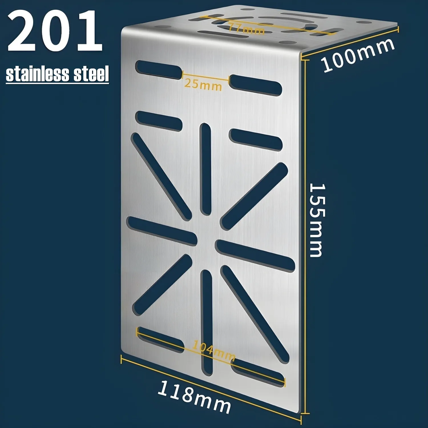 Kamera-Zusatzhalterung, Edelstahl, Universal-Adapterplatine, multifunktionale Adapterplatine für CCTV, PTZ-Kameras, Speed Dome