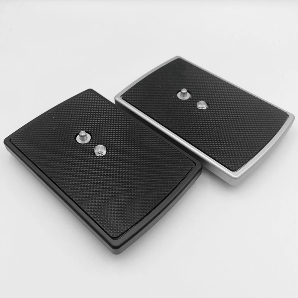 لوحة إطلاق سريعة مصنوعة بشكل جيد لـ Libec TH-650DV 1/4 بوصة برغي تثبيت ثلاثي القوائم Monopods لوحة مشبك كاميرا #2