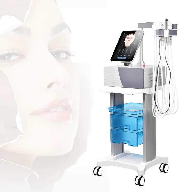 Estimulación eléctrica facial profesional Emrf Face Ems RF máquina de estiramiento facial PEFACE Sculpt Face Pads equipo masajeador