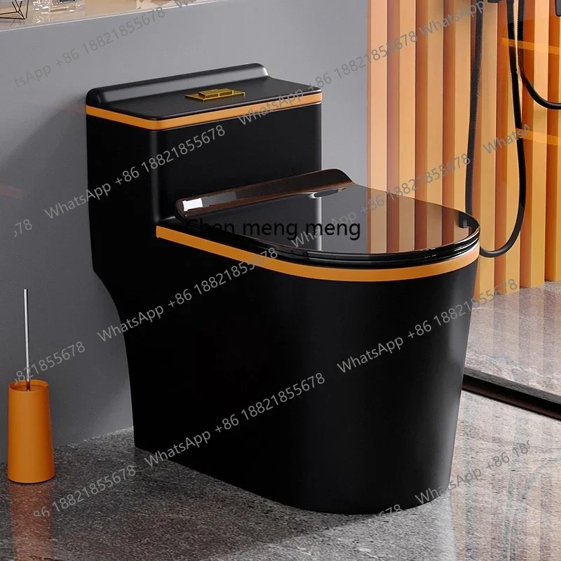 

X Household siphon pumping black ordinary toilet ceramic deodorant