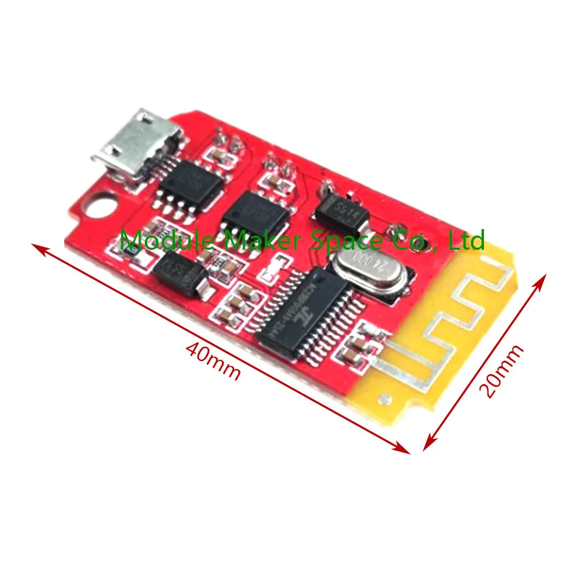 CT14 مايكرو 4.2 ستيريو BT مكبر كهربائي لوحة تركيبية 5VF 5 واط + 5 واط صغيرة مع منفذ شحن لتجديد صندوق الصوت الخامل