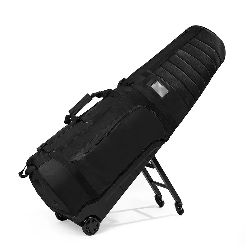 Golf aviation bag, checked bag, equipped with rotating wheels, legs can be easily stretched and retracted