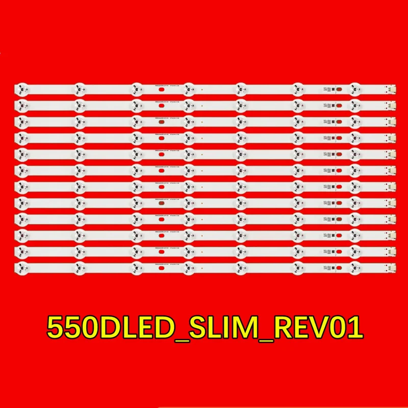 

LED TV backlight strip for TX-55CX400B TX-55CXW404 TX-55CX400E 55fa9000 55uhl95 0 VES550QDSS-3D-U01 550dled_slim_rev01