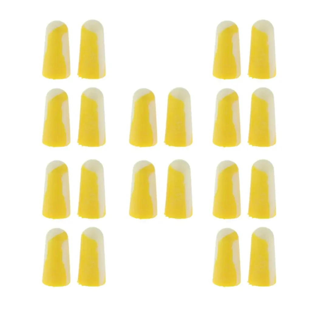 200 Pairs Honeywell 303S Earplugs Bullet Shape Disposable Soft Foam Ear Plugs Noise Reduction Earmuffs for Sleeping Snoring Work