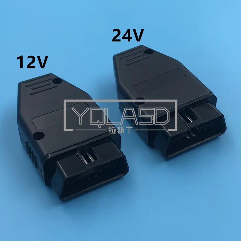 

1 Set 16 Way Universal OBDII AC Assembly OBD2 OBD 2 Car Socket Auto OBDII Plug OBD-II Connector